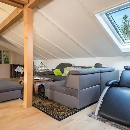 アパート Luxurioeses Penthouse-appartement ヘーヒスト